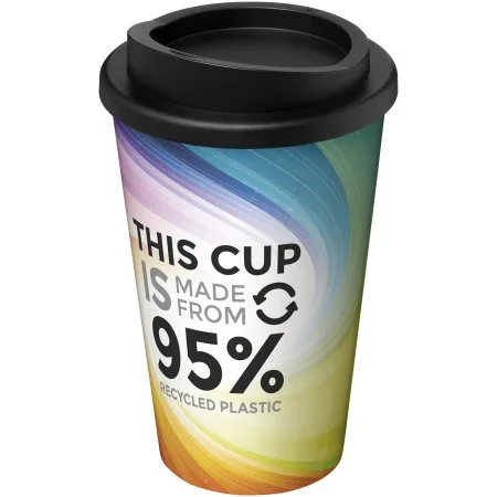 Gobelet isotherme Brite-Americano Recycled 350 ml en PP recyclé sans BPA