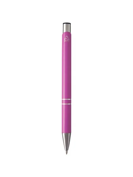 Stylo bille Moneta en aluminium recyclé personnalisable avec logo